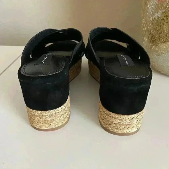 Steven By Steve Madden Kaycee Leather Wedge Sandal - Picture 6 of 9